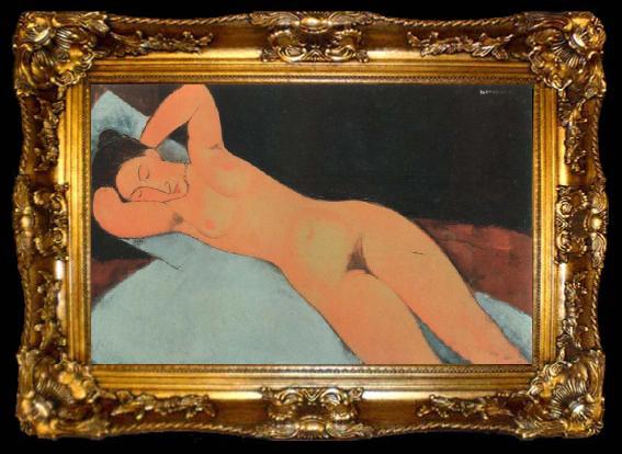 framed  Amedeo Modigliani nude,1917, ta009-2